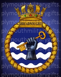HMS Dreadnought Magnet